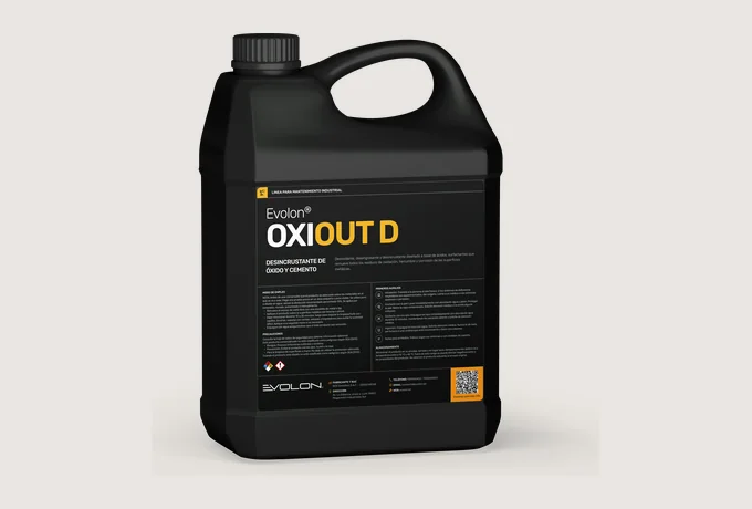 Oxiout D, desincrustante de óxido y cemento