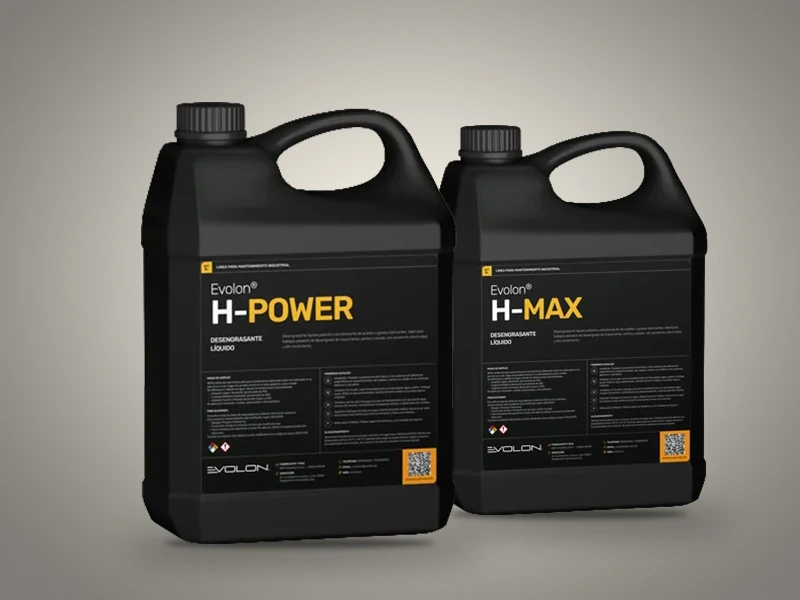 Desengrasantes Evolon H-POWER y H-MAX