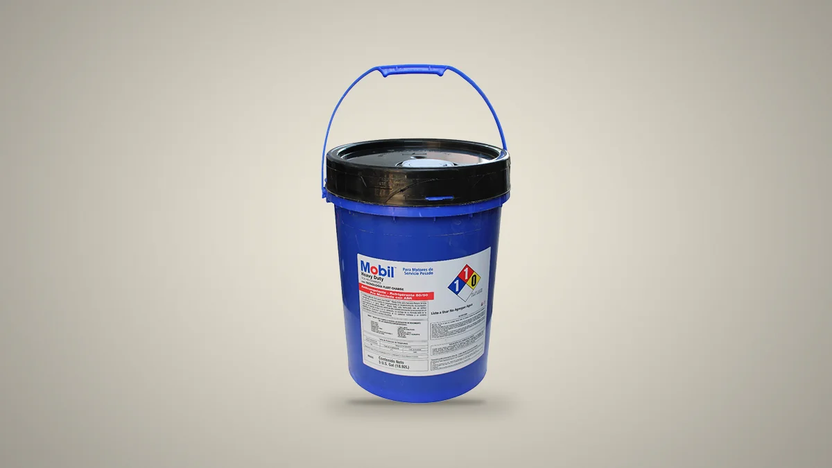 Mobil Heavy Duty 50/50 — Balde · 5 gal US (18,92 L)