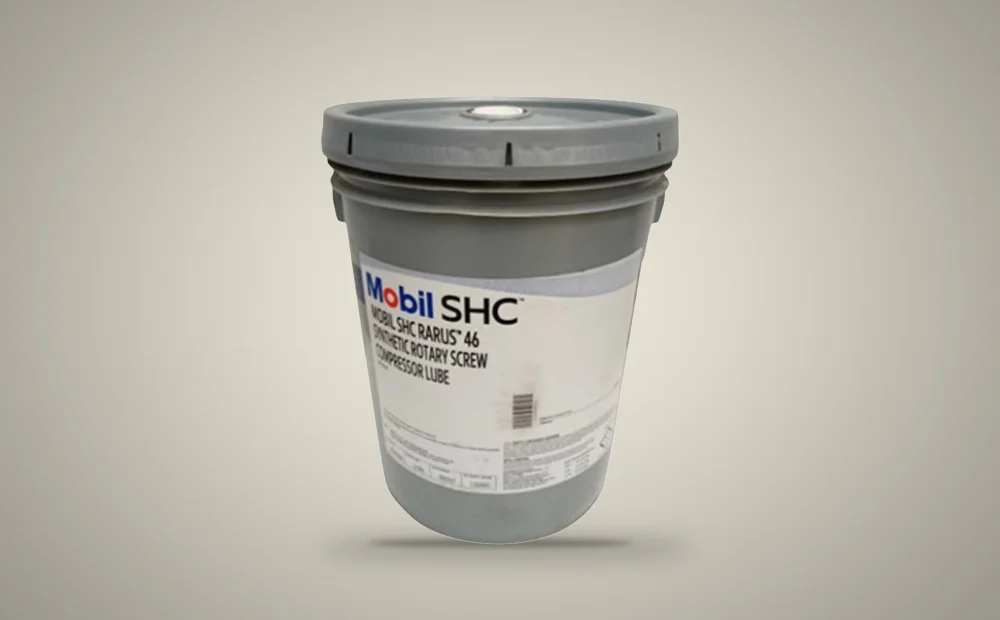 Mobil SHC Rarus 46, envase para suministro industrial