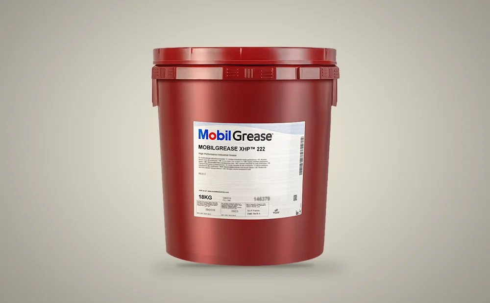 Mobilgrease XHP 222, envase para suministro industrial