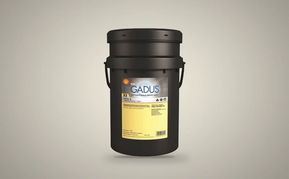 Shell Gadus S2 V220 2, envase para suministro industrial