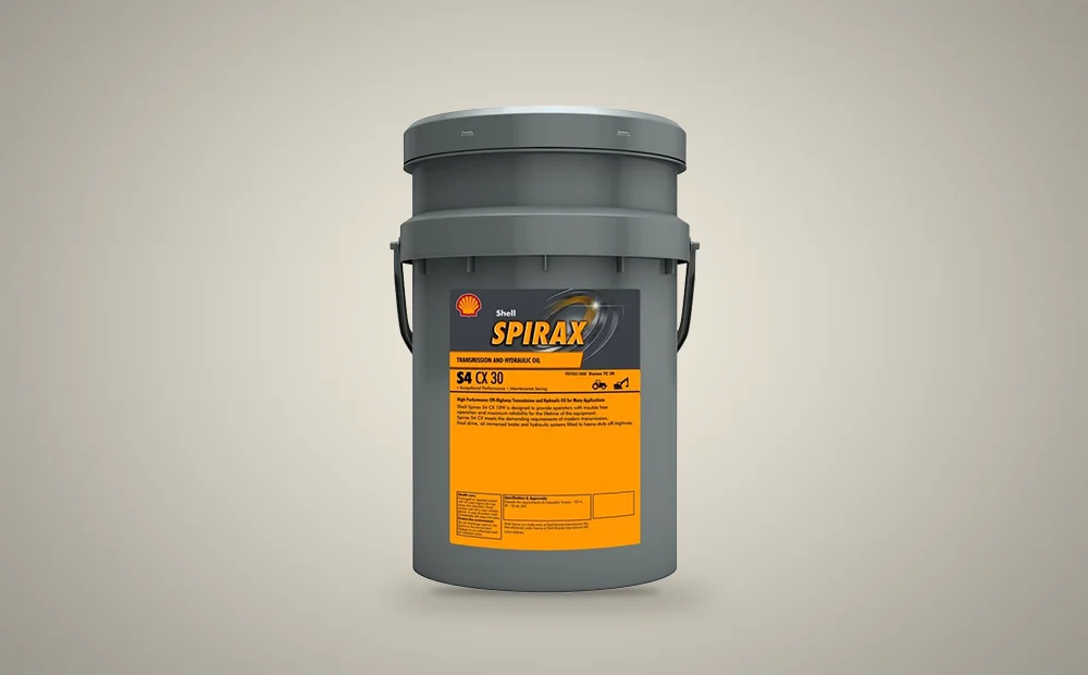Shell Spirax S4 CX 30, envase para suministro industrial